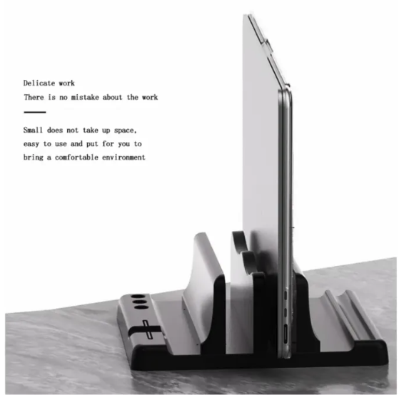 Vertical Laptop Stand Adjustable